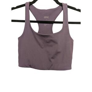 Girlfriend Collective Paloma Racerback‎ Sports Bra XS Purple Blackberry